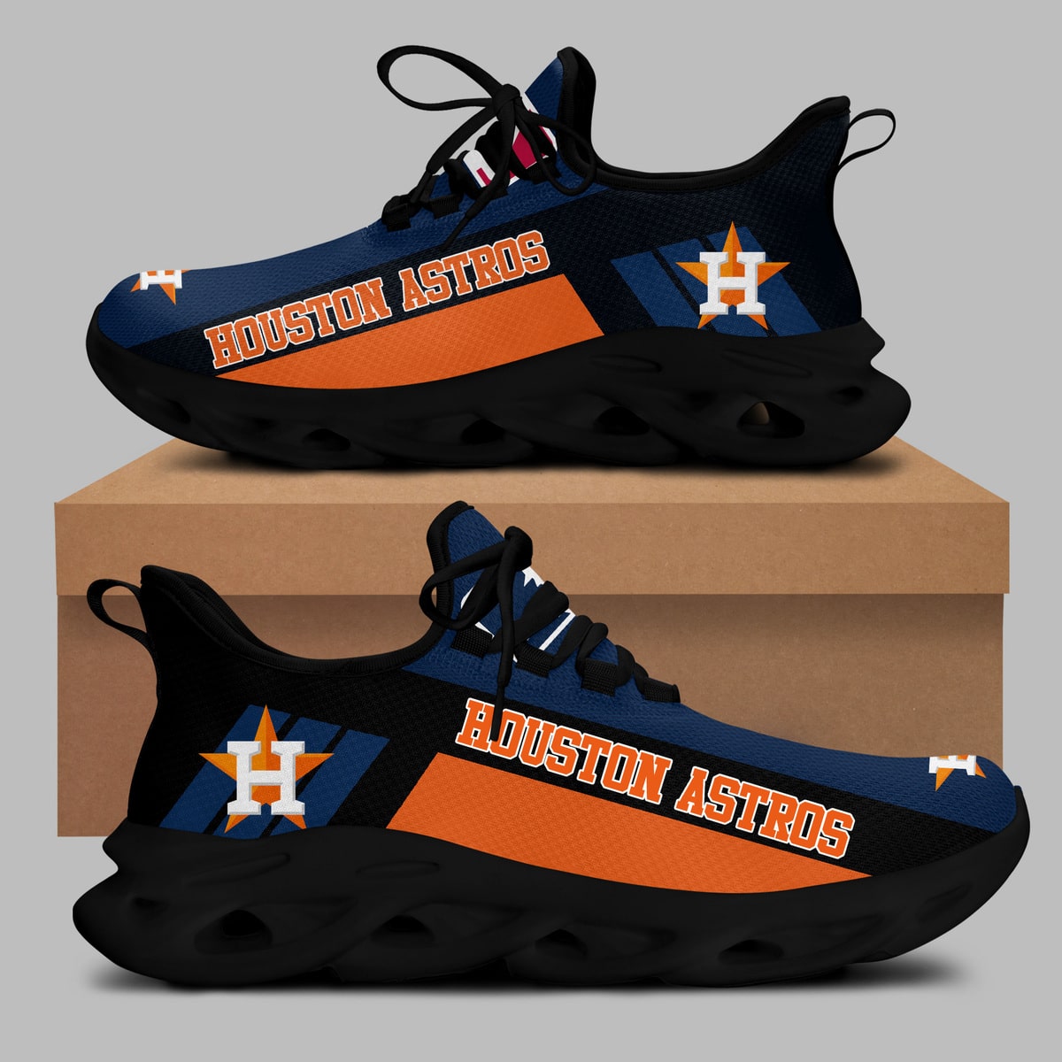 Houston Astros 2022 World Series Champions Running Shoes - Bee Happy Forever