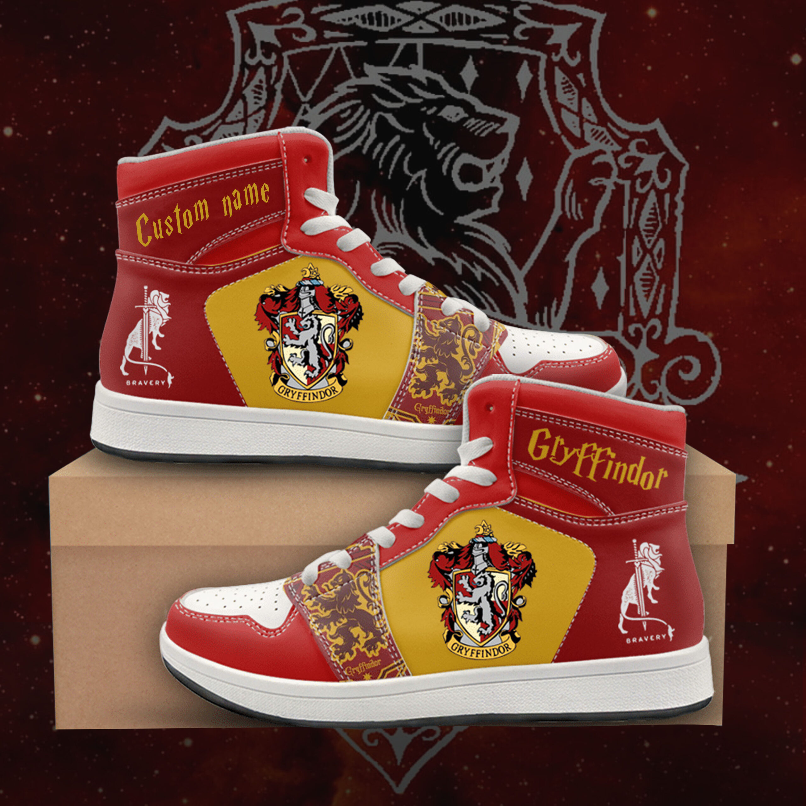 NEW Harry Potter GryffindorAir Jordan 13 Shoes - Ethershirt