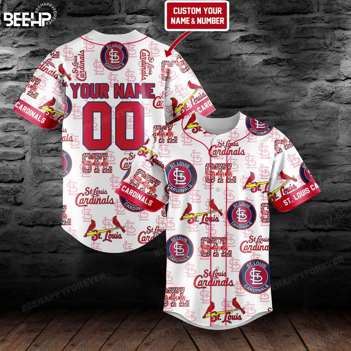 St. Louis Cardinals Customized Shirt