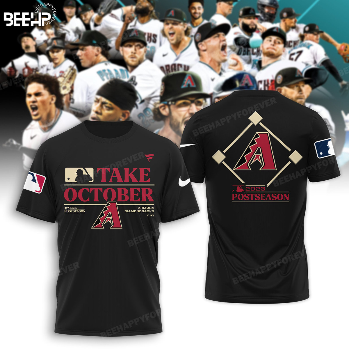 Arizona Diamondbacks Mens XXL 2XL T-Shirt Tee Shirt Dri-Fit Team