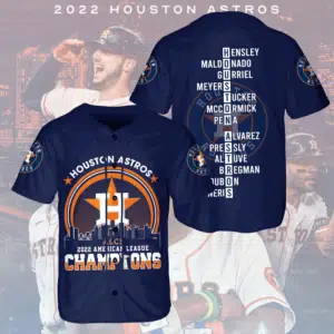 Houston Astros Custom 00 Gray 2022-23 World Series Jersey - Bluefink