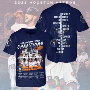 Houston Astros MLB World Series Champions 2022 Signatures shirt