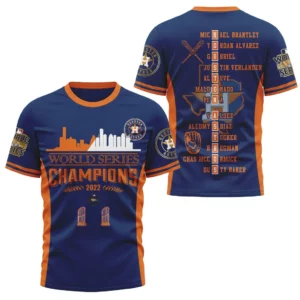 Astros unveil bold World Series championship-themed jerseys to