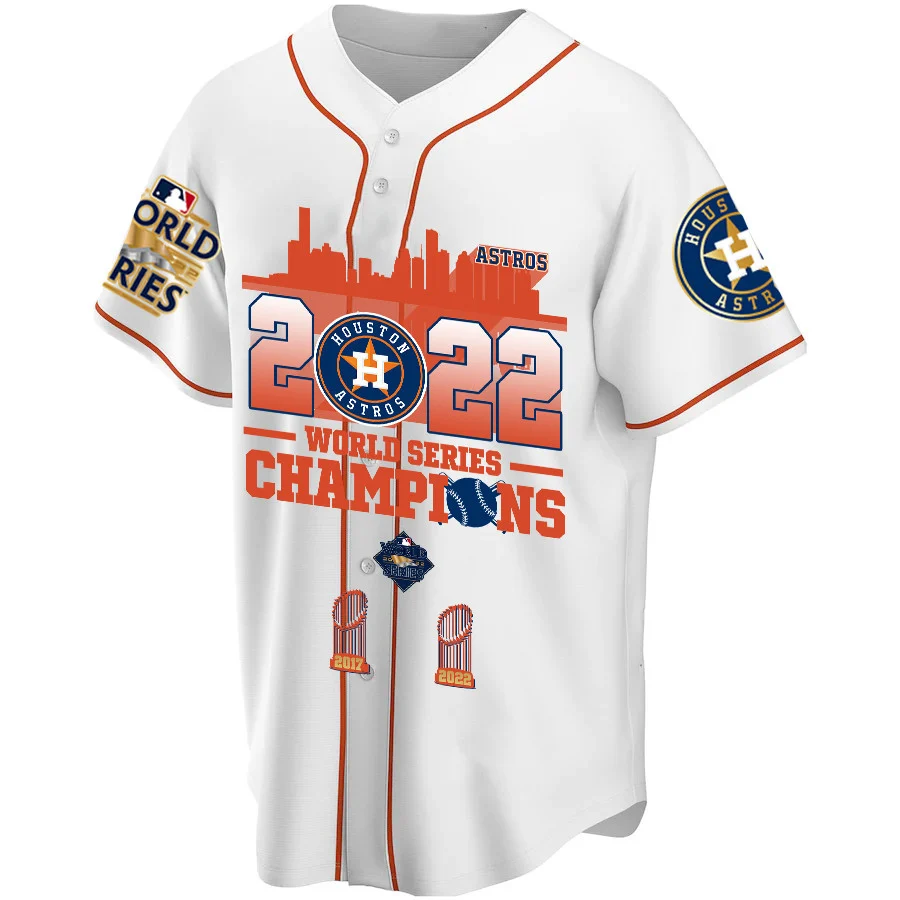 2023 Houston Astros World Series Champions 2022 3D Jersey 19 - Bee Happy  Forever