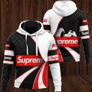 Louis Vuitton x Supreme Premium Hoodie - Bee Happy Forever