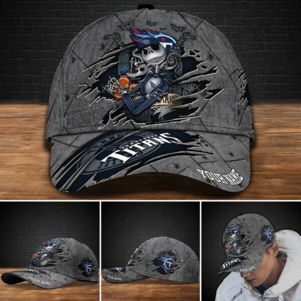 Tennessee Titans-Personalized NFL Cap 3D Gift For Fans