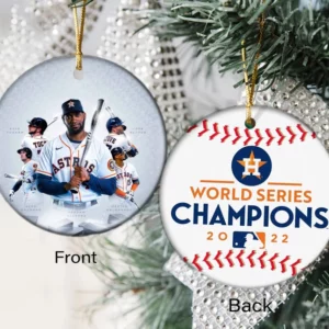 MLB Houston Astros World Series 2022 Champions Ceramic Ornament - T-shirts  Low Price