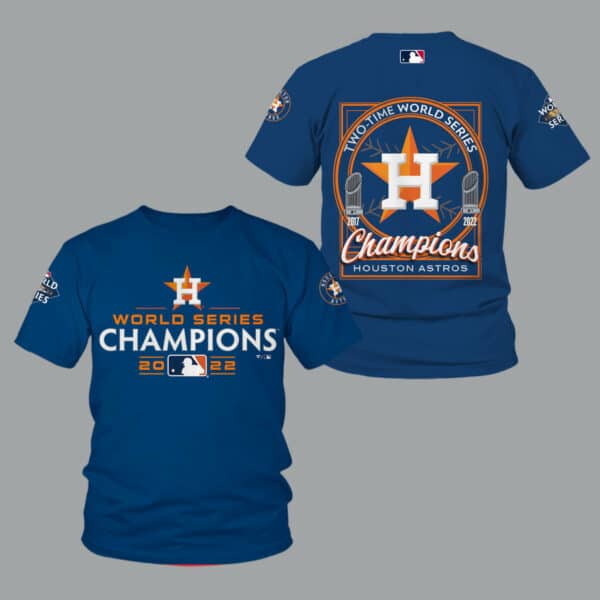 HOUSTON ASTROS 2022 WORLD SERIES CHAMPIONS JERSEY - Bee Happy Forever