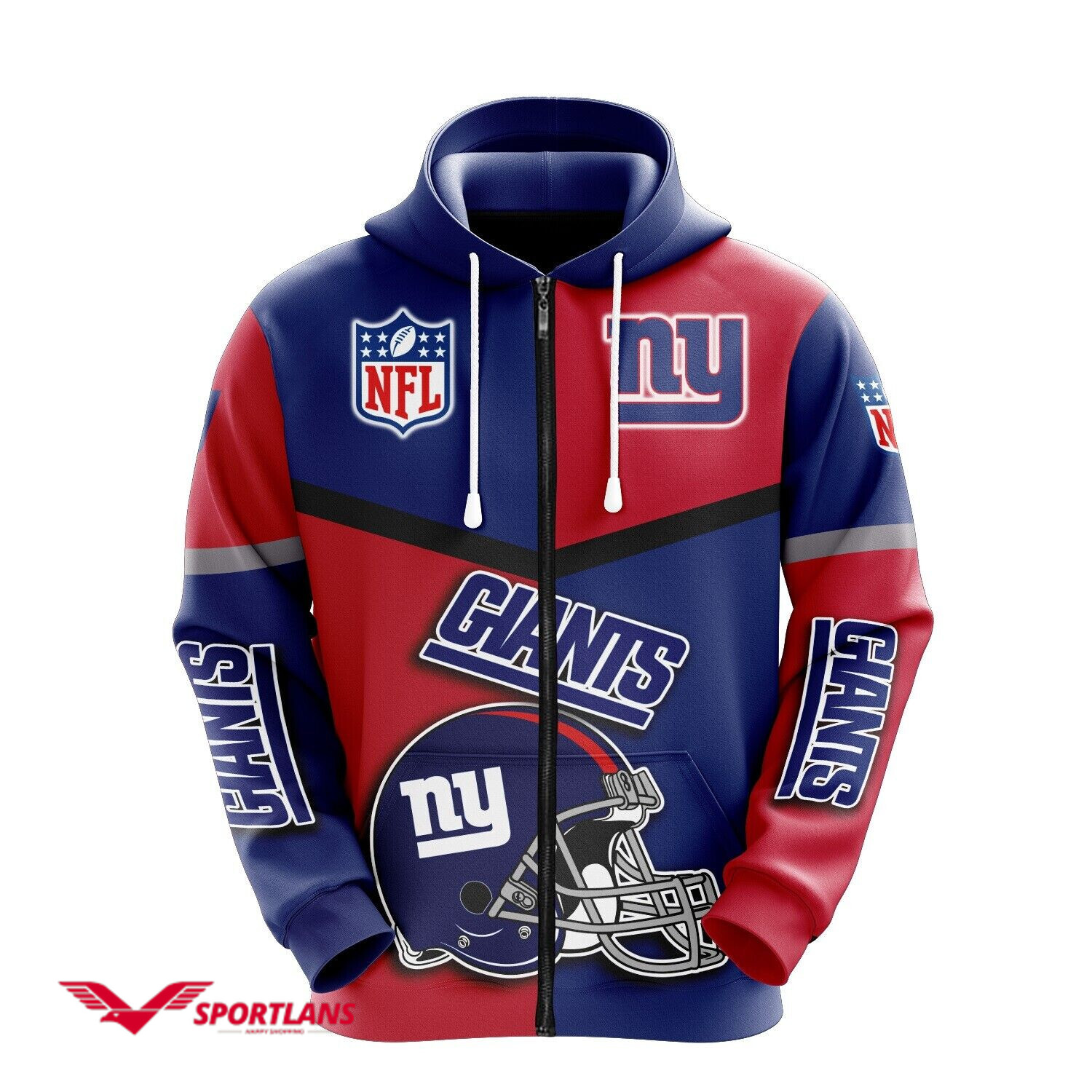 New York Giants Premium NFL Combo Hoodie For Fans Personalized