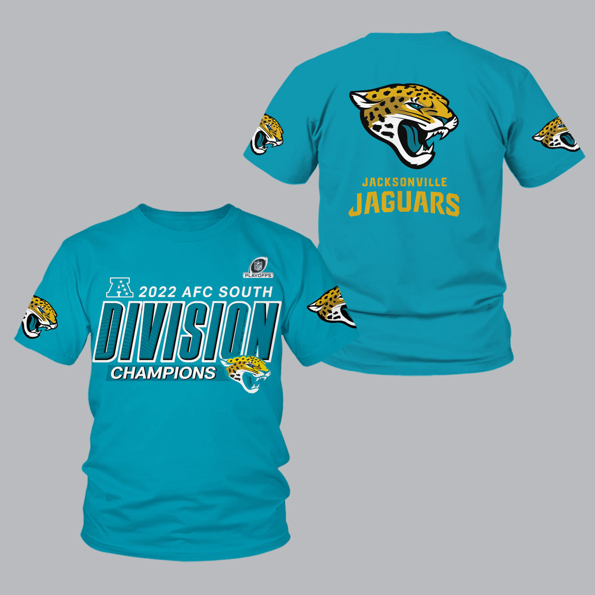 Jacksonville jaguars Playoffs 2022 AFC south Division Champions shirt,  hoodie, sweater, long sleeve and tank top