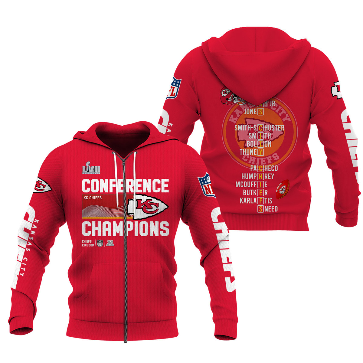 Kansas City Chiefs our Kingdom 2022 AFC Champs shirt, hoodie, sweater, long  sleeve and tank top