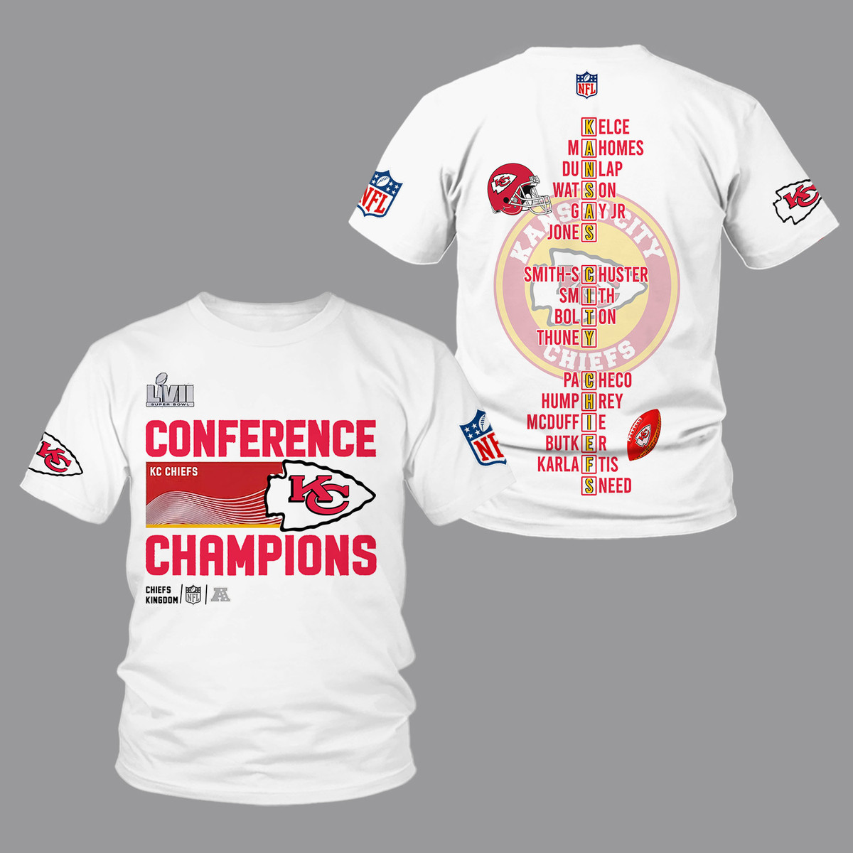 NFL Chiefs Conference Champions Short Sleeve Shirt 