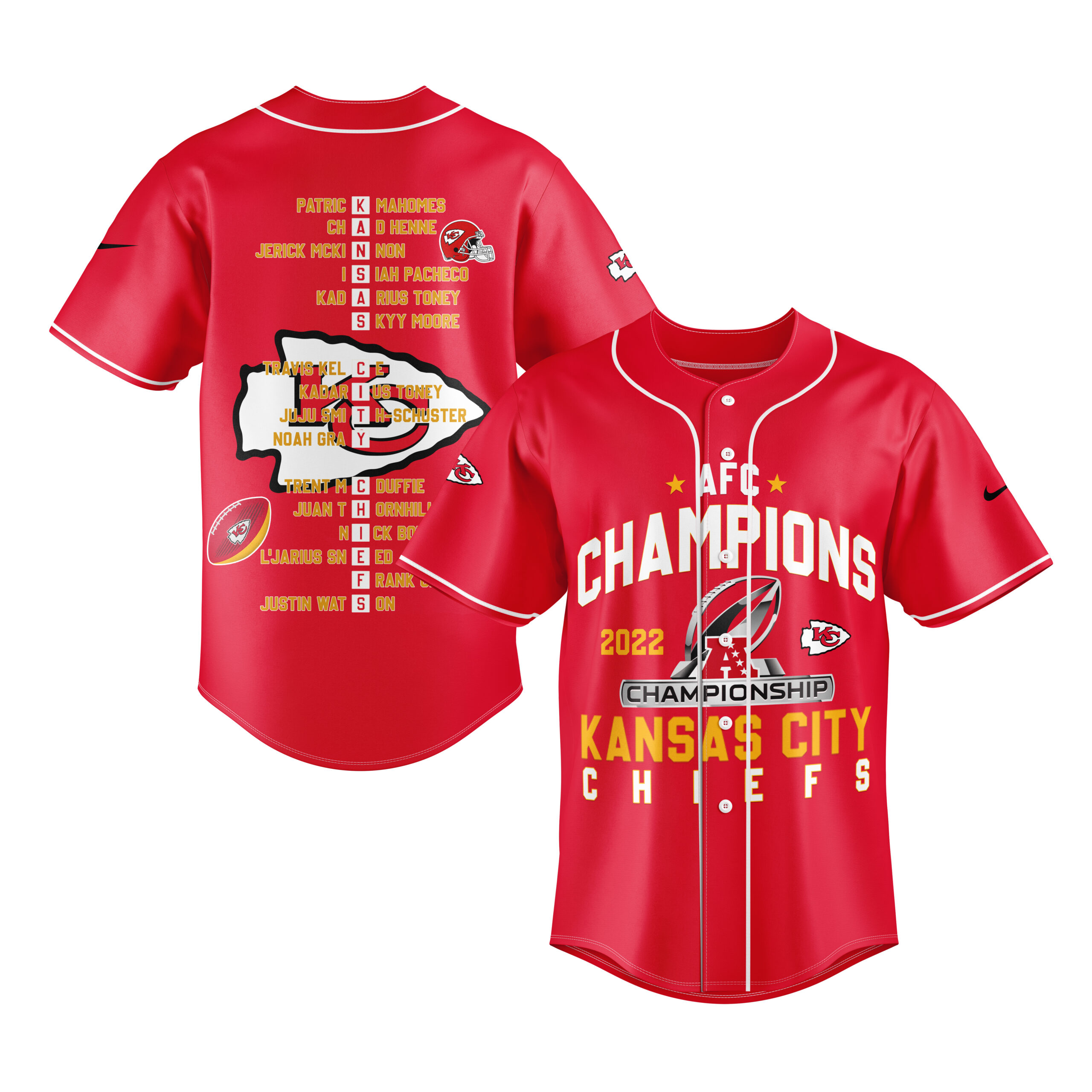 Cheap Kansas City Chiefs AFC Championship 2023 NFL Football Shirt - Wiseabe  Apparels