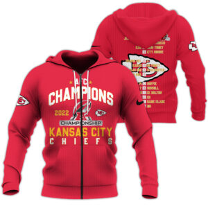 Kansas City Chiefs Super Bowl LVII Champions Hoodie - Trends Bedding