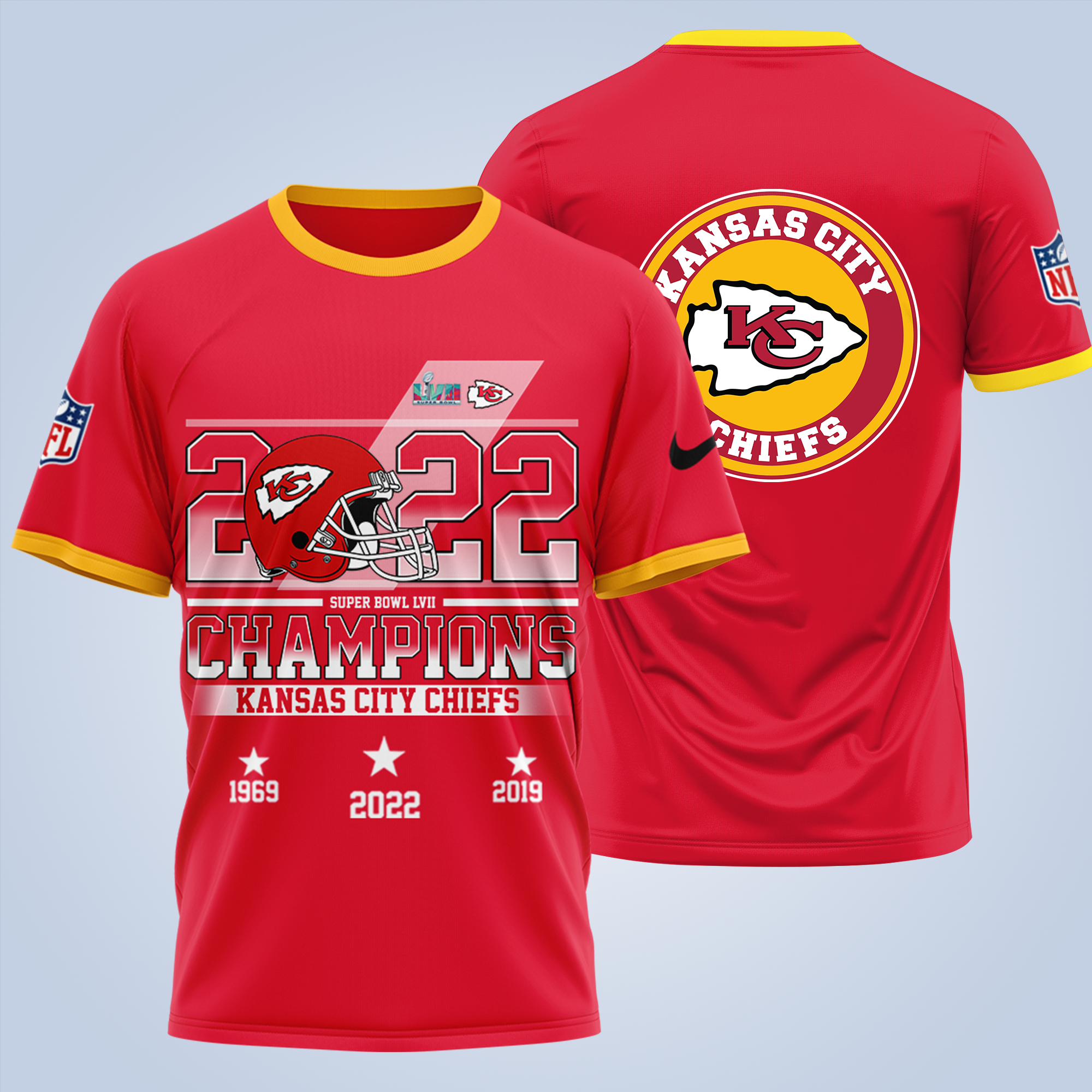 2023 Kansas City Chiefs Super Bowl Championship Apparel - Bee Happy Forever