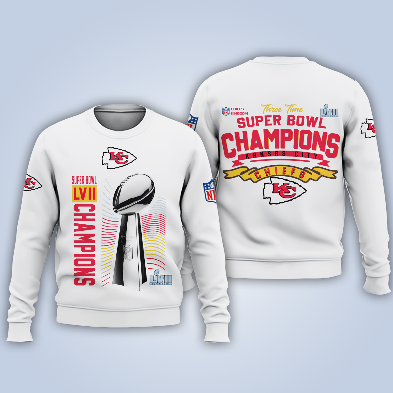 2023 Kansas City Chiefs Super Bowl Championship Apparel - Bee Happy Forever