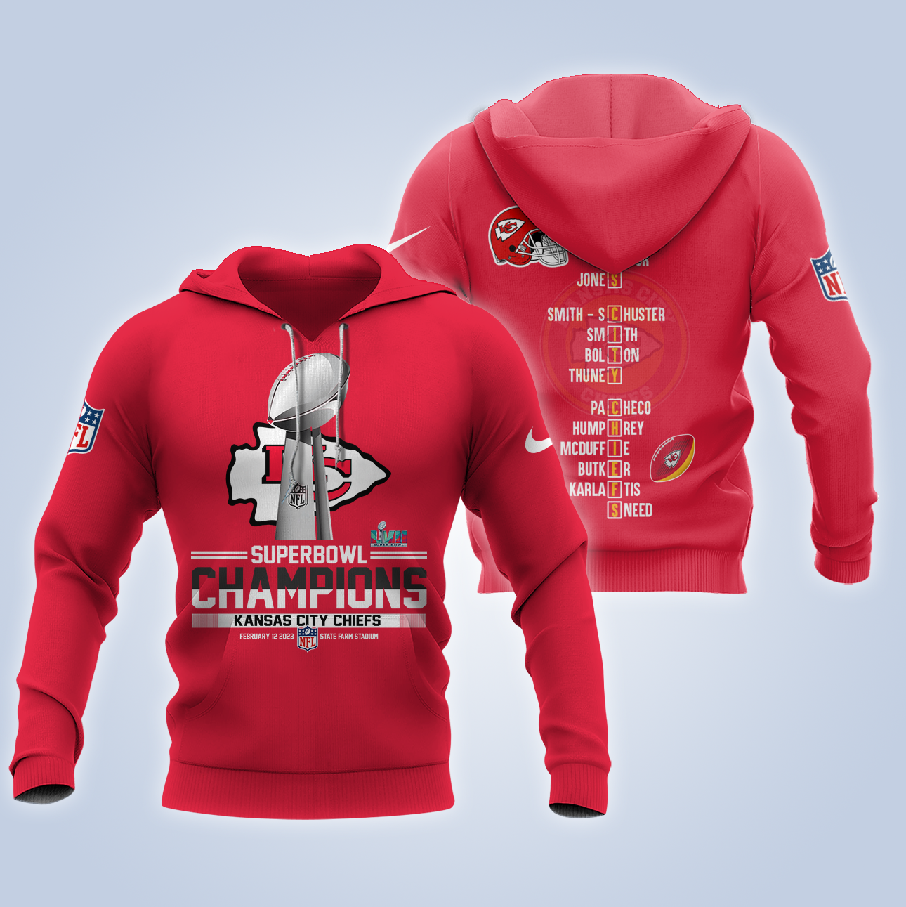 Kansas City Chiefs Super Bowl Champions Sweatshirts & Fleece