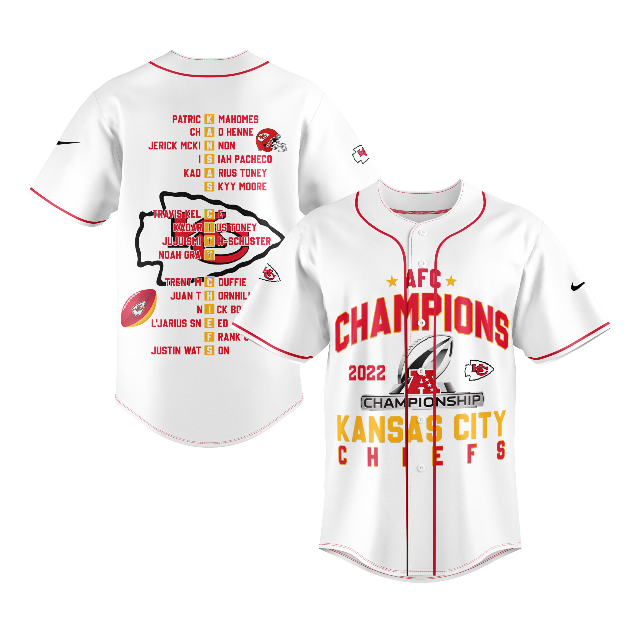 Cheap Kansas City Chiefs AFC Championship 2023 NFL Football Shirt - Wiseabe  Apparels