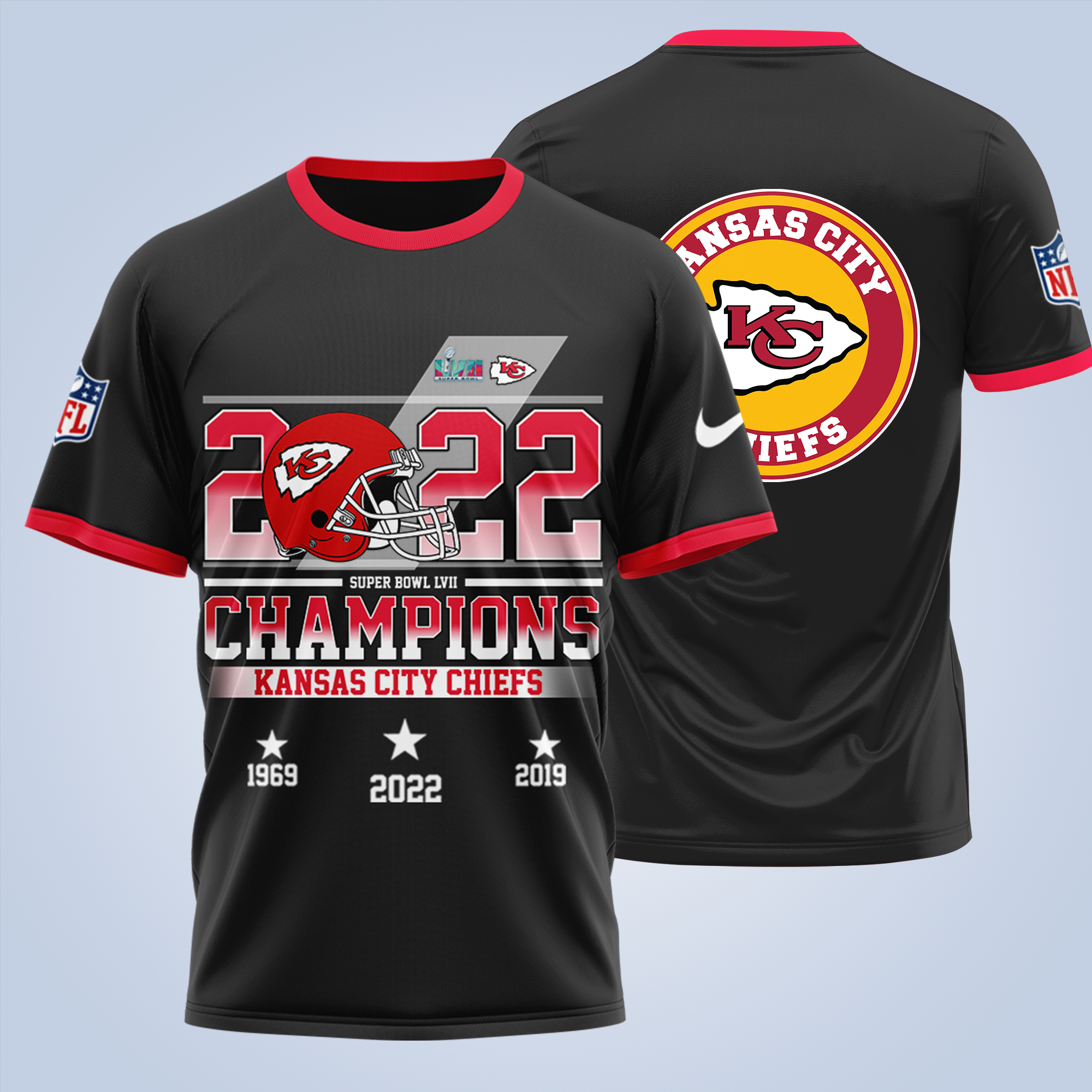 2023 Kansas City Chiefs AFC Championship Apparel - Bee Happy Forever