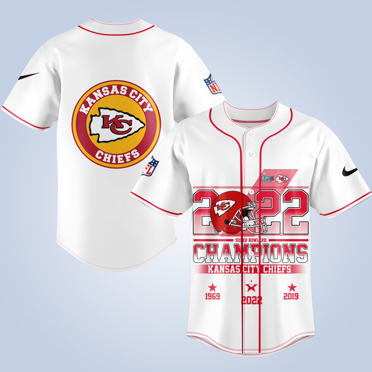 2023 Kansas City Chiefs Super Bowl Championship Apparel - Bee Happy Forever