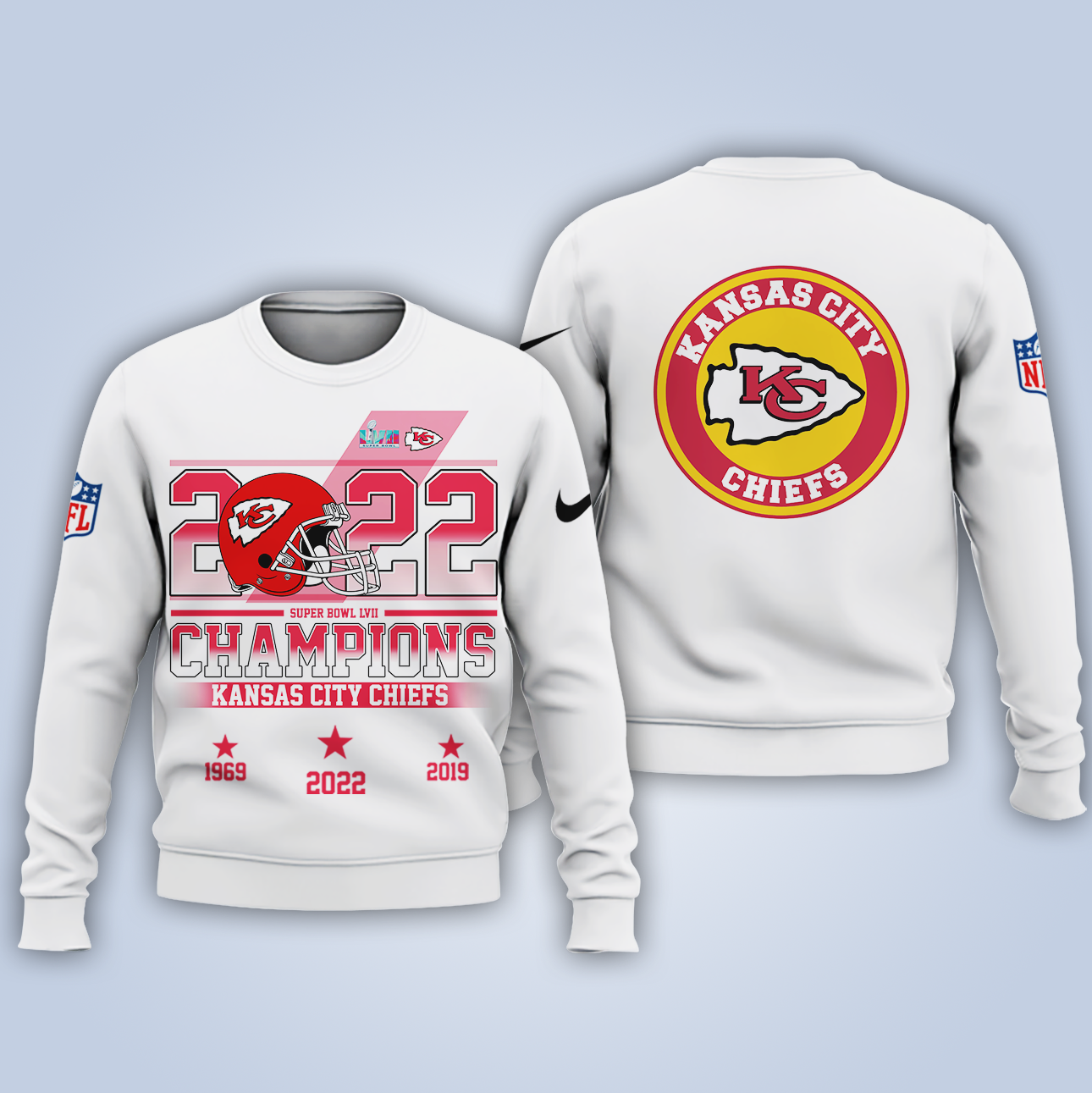 2023 Kansas City Chiefs Super Bowl Championship Apparel - Bee Happy Forever