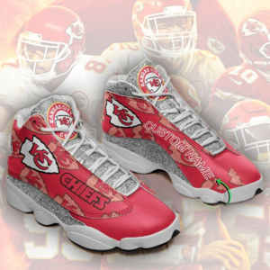 Kansas City Chiefs NFL Personalized Air Jordan 13 Sport Shoes