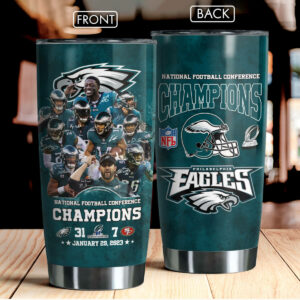 2023 Philadelphia Eagles NFC Champions Shirts 13 - Bee Happy Forever