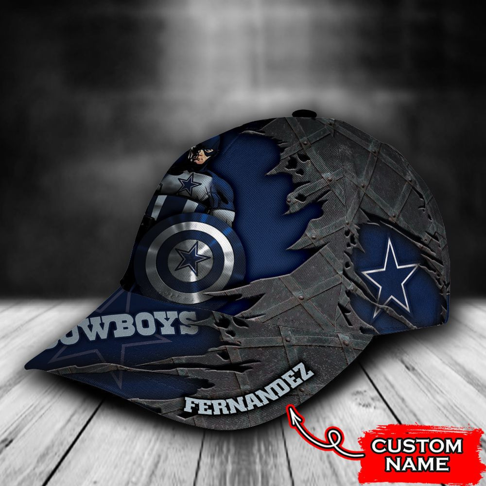 Personalized Dallas Cowboys Football 3d Print Caps