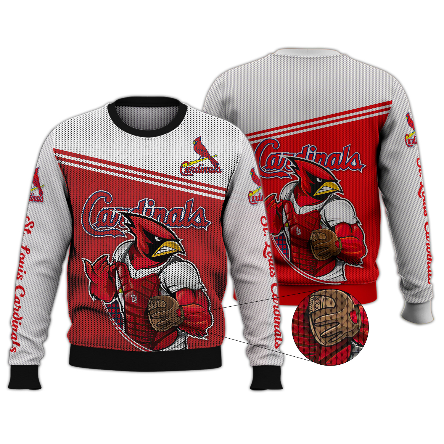 St. Louis Cardinals 3D Hoodie For Fans