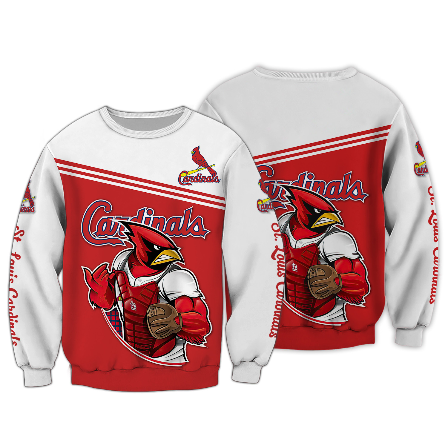 St. Louis Cardinals 3D Hoodie For Fans