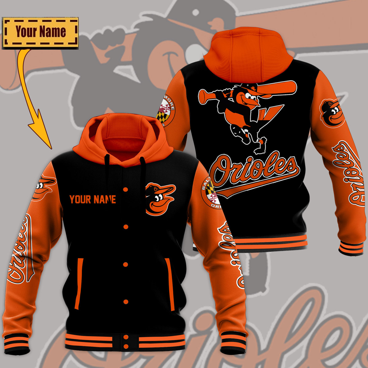 Baltimore Orioles Baseball Jacket - BTF Trend
