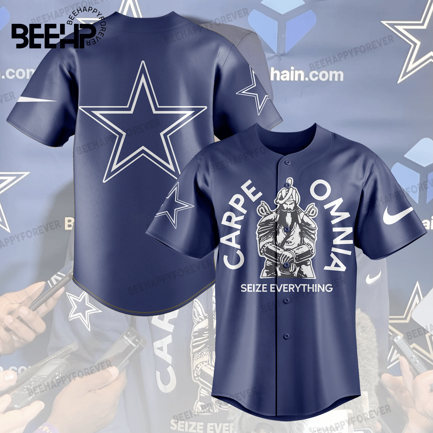 Carpe Omnia Dallas Cowboys 2023 3D TShirt-SP08092352ID02 - Welo Gift