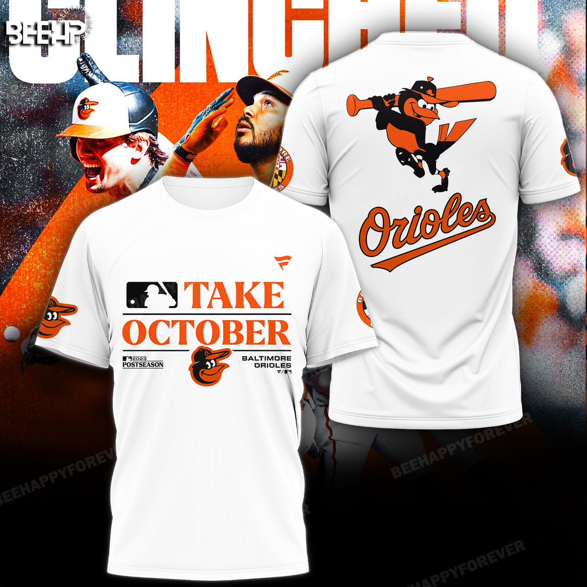 Baltimore Orioles take October 2023 Postseason locker room shirt