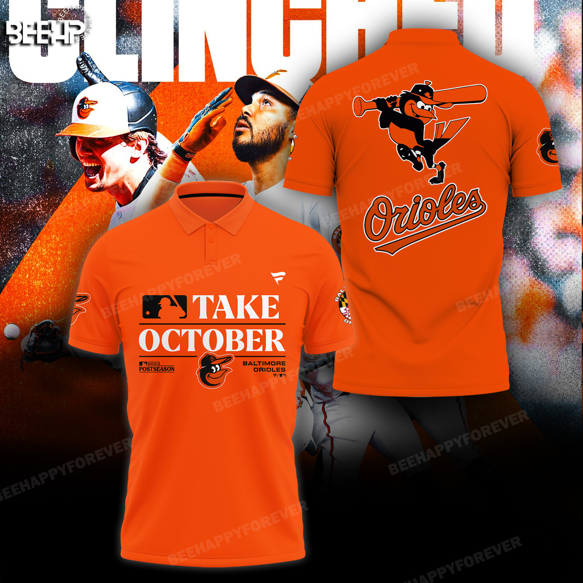 Baltimore Orioles Take October 2023 Postseason Locker Room T-Shirt